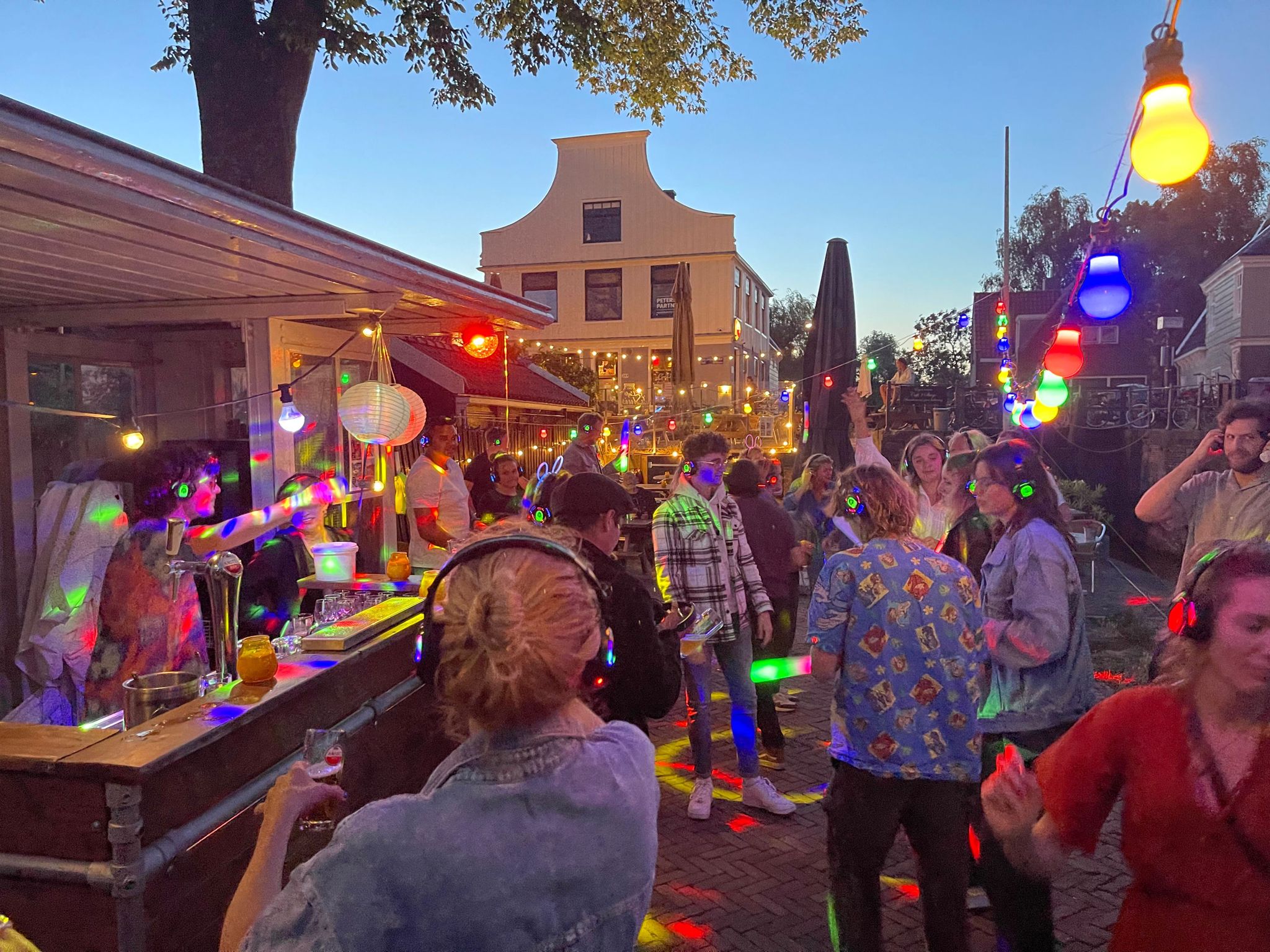 Foto Silent disco cafe t sluisje