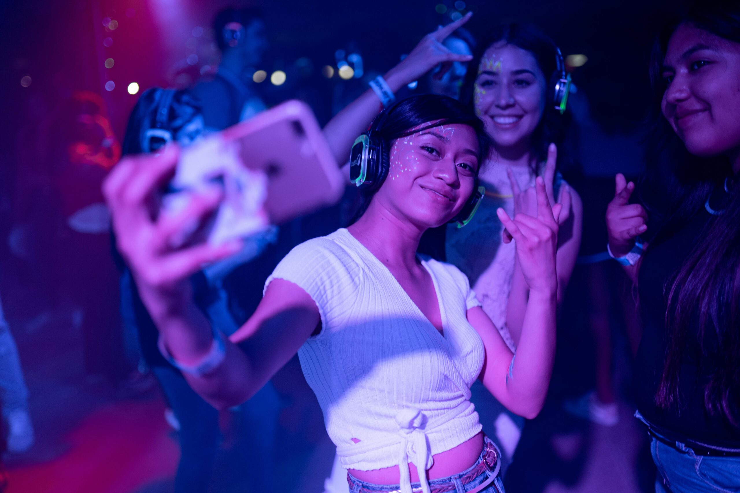 Silent disco koptelefoons huren